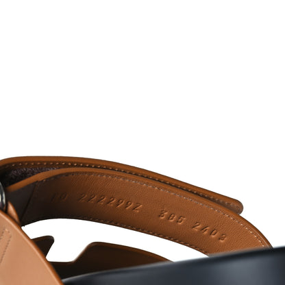 Hermes Calfskin Womens Chypre Sandals 38.5 Naturel 8 of 8
