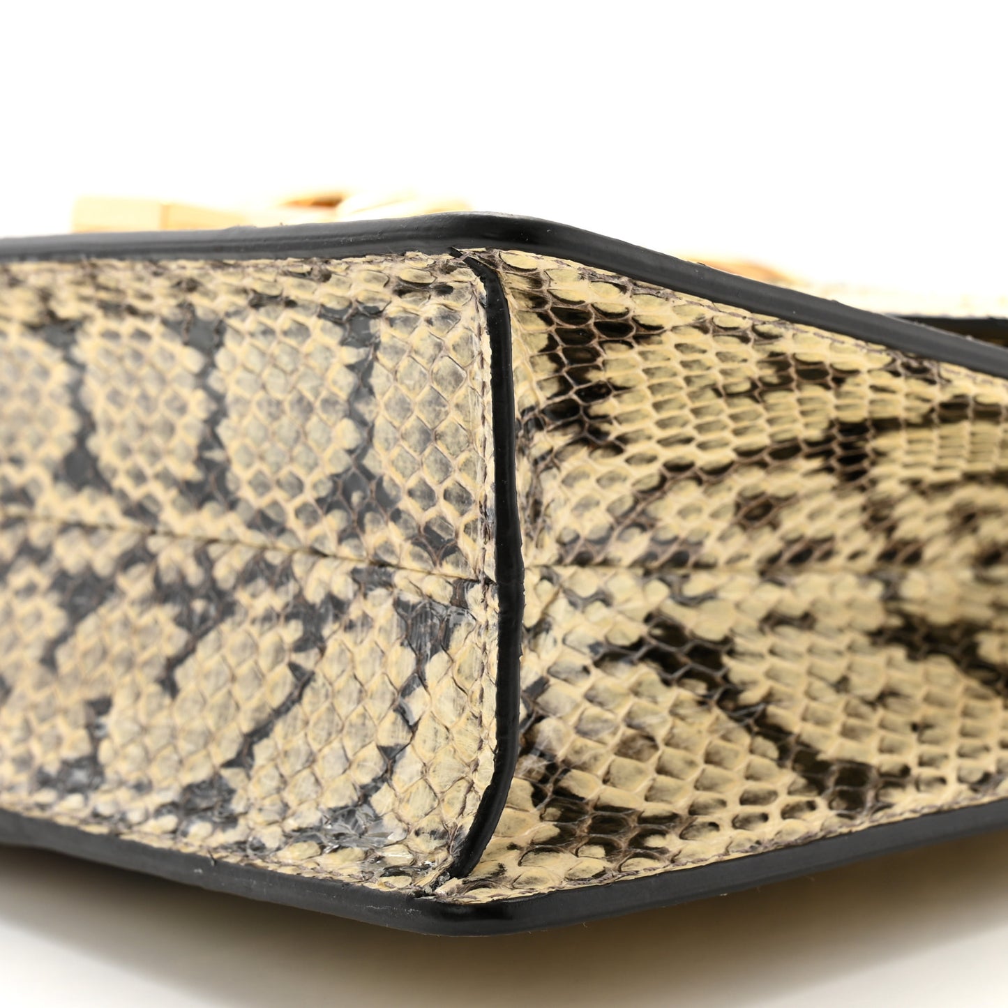 Snakeskin Small Sylvie Shoulder Bag Roccia