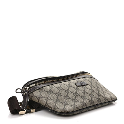 Gucci GG Supreme Monogram Belt Bag Dark Brown 4 of 9