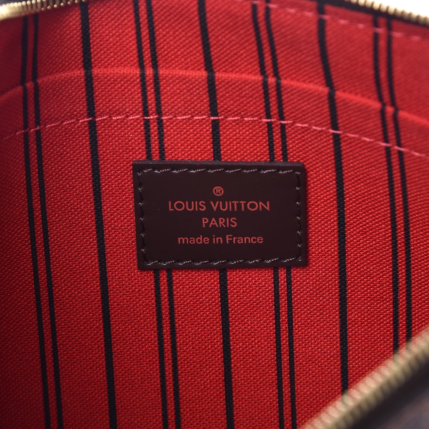 Louis Vuitton Damier Ebene Neverfull MM GM Pochette 6 of 7