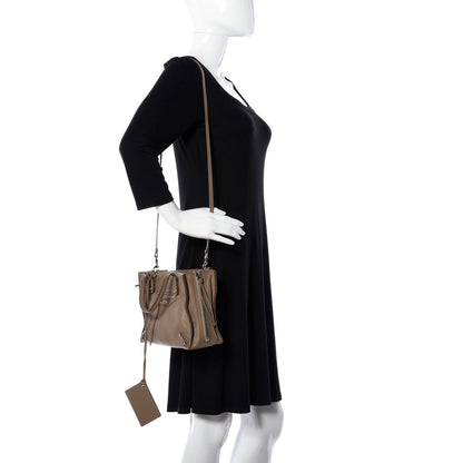 Balenciaga Calfskin Papier Mini A4 Zip Around Tote Beige Sable 2 of 11