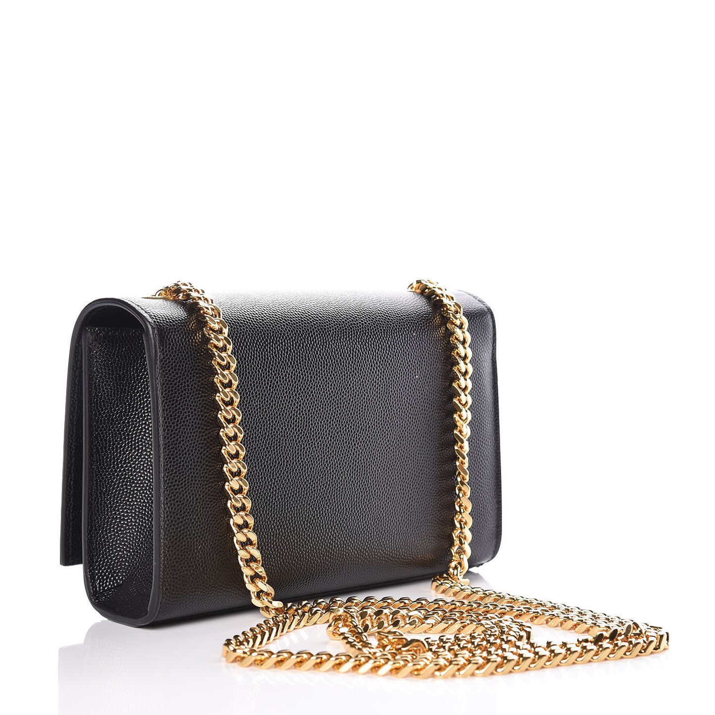 Grain De Poudre Small Monogram Kate Satchel Black