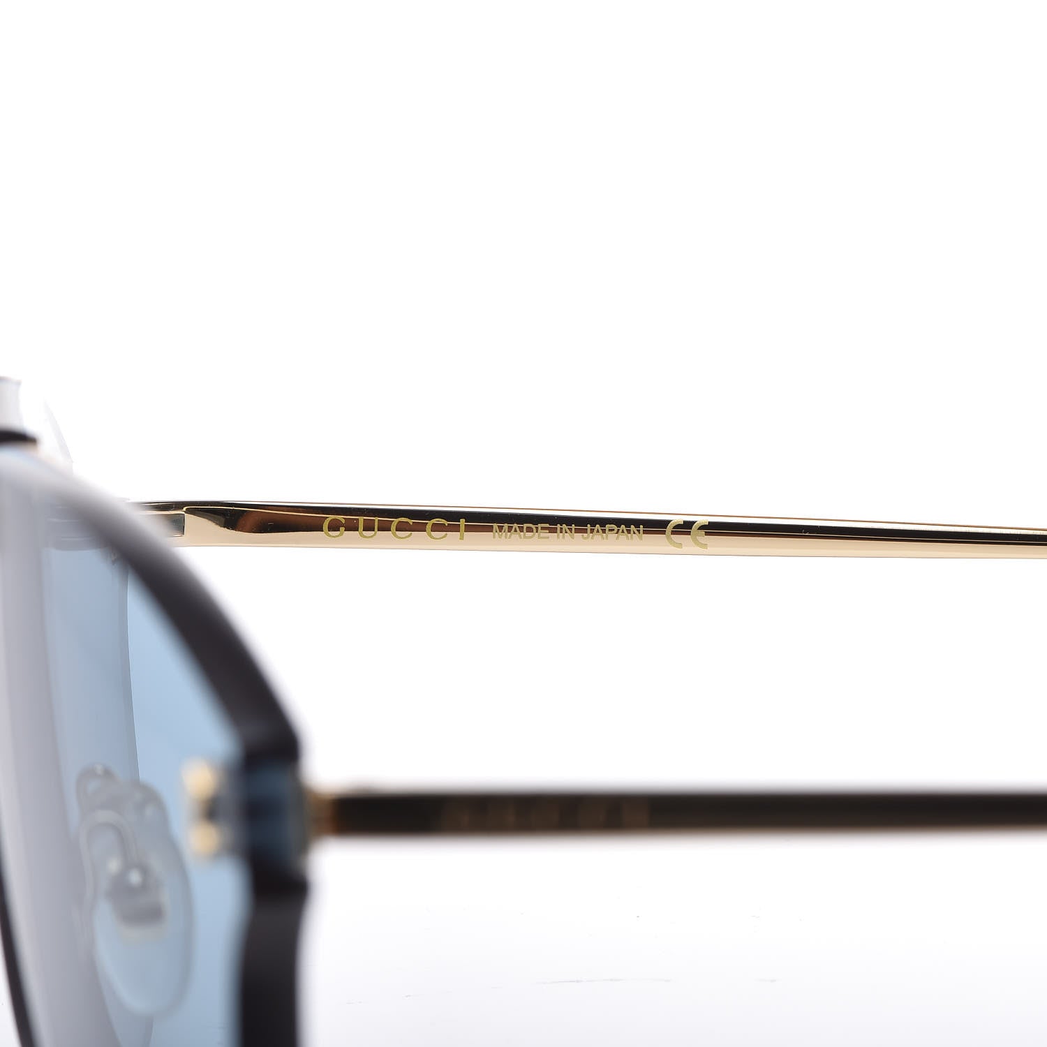 Gucci Rimless Sunglasses GG0354S Blue 6 of 7