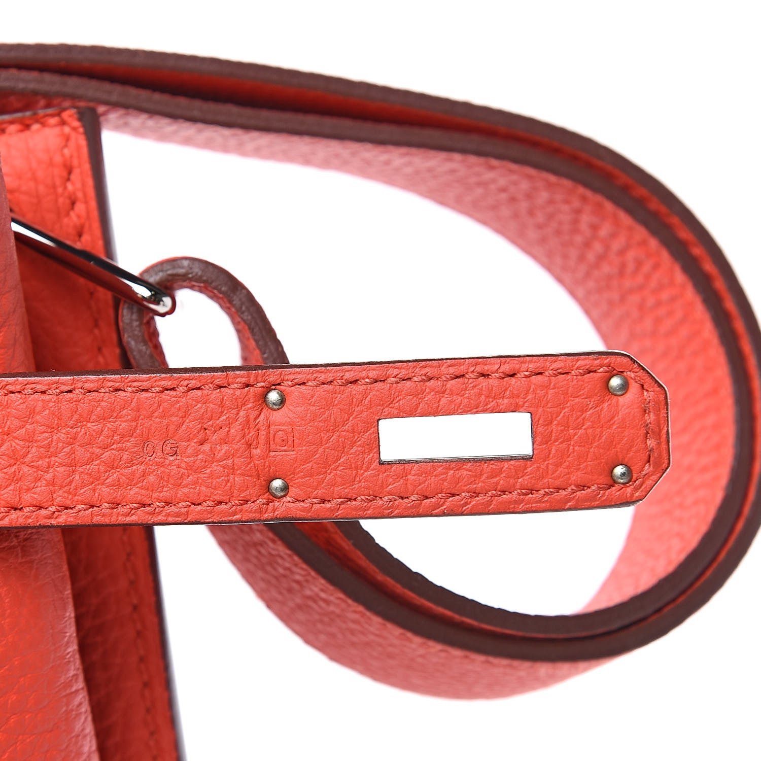 Hermes Togo So Kelly 22 Rouge Pivoine 7 of 9