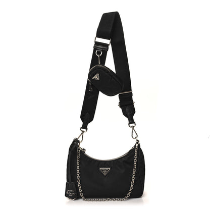 Prada Nylon Re-Edition 2005 Shoulder Bag Black 1 of 10