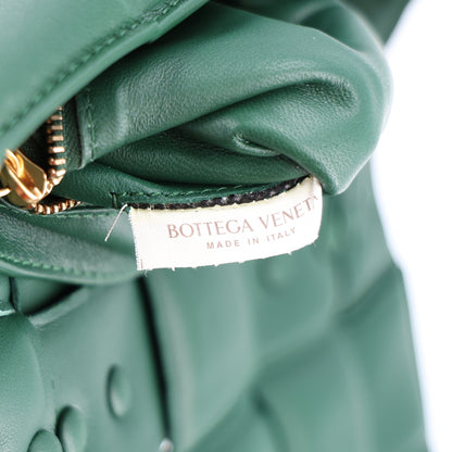 Bottega Veneta Lambskin Maxi Intreccio Padded Chain Cassette Crossbody Bag Raintree 7 of 12