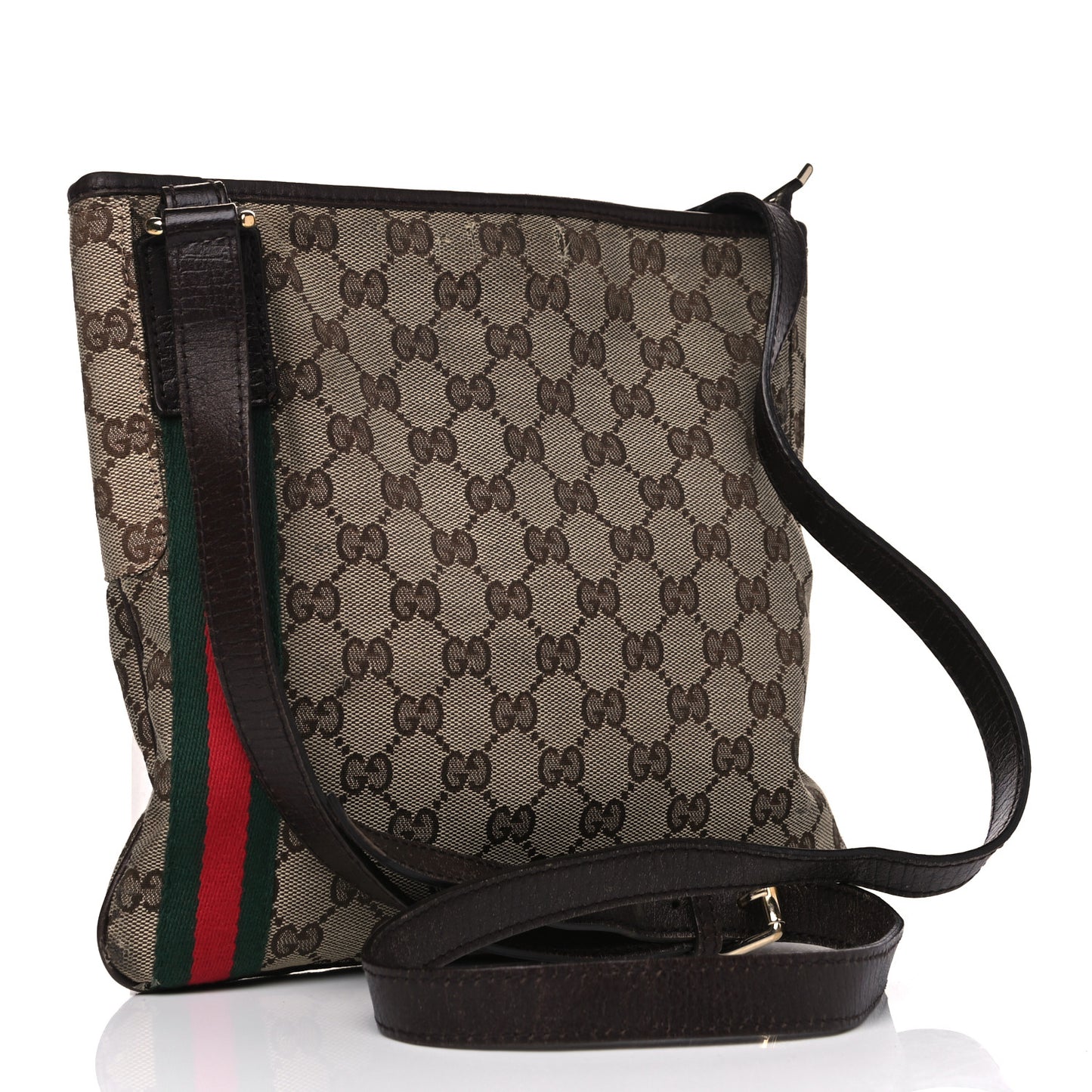 Monogram Web Jolicoeur Charms Messenger Dark Brown