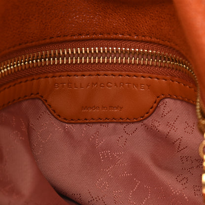 Stella McCartney Shaggy Deer Falabella Fold Over Tote Orange 6 of 9