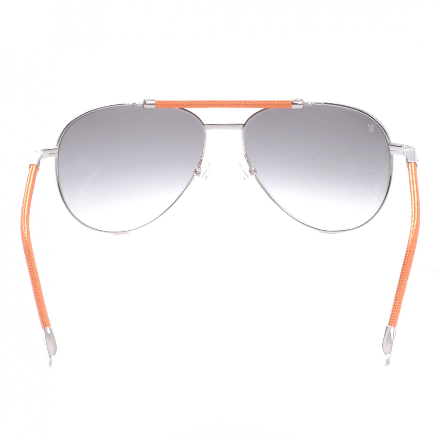 Louis Vuitton Conspiration Pilote Aviator Sunglasses Orange 2 of 5