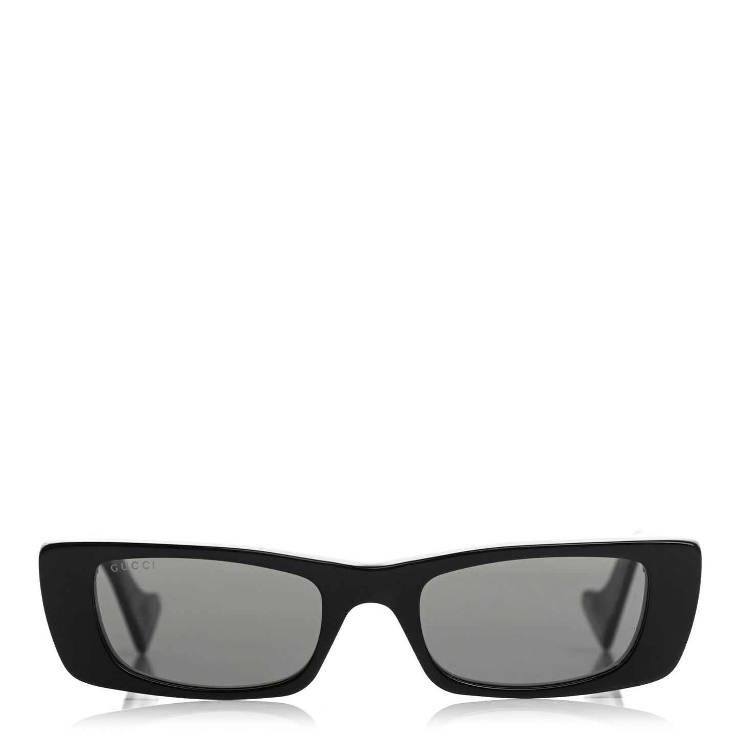 Acetate Rectangular Sunglasses GG0516S Black