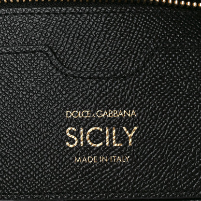 Dolce & Gabbana Dauphine Medium Miss Sicily Satchel Black 6 of 10