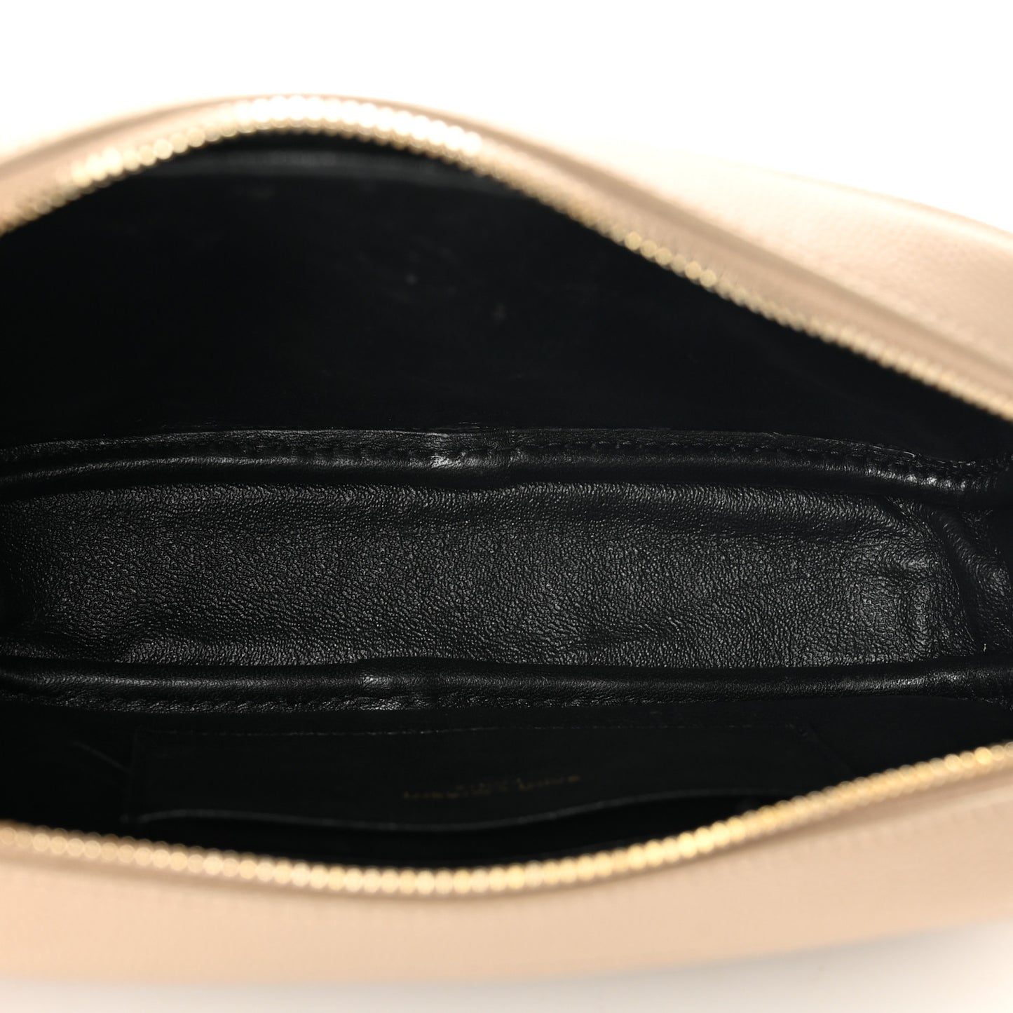 Grain De Poudre Matelasse Monogram Mini Lou Camera Bag Dark Latte