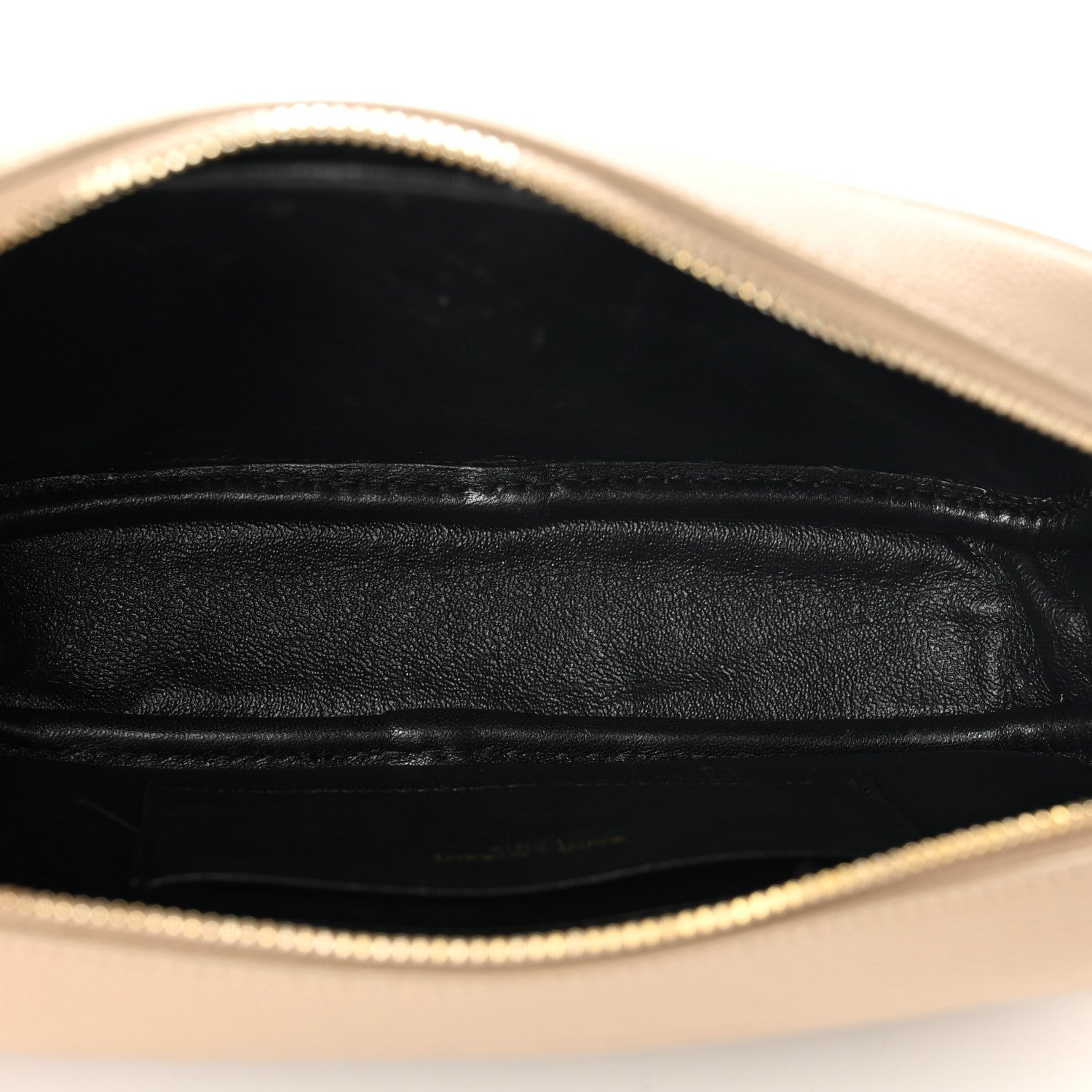 Saint Laurent Grain De Poudre Matelasse Monogram Mini Lou Camera Bag Dark Latte 4 of 7