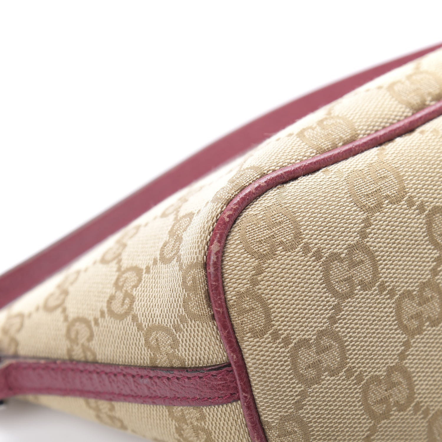 Gucci Monogram Boat Pochette Red 9 of 14