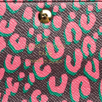 Louis Vuitton Monogram Leopard Sarah Wallet Rouge Fauviste 12 of 12