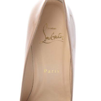 Christian Louboutin Patent Kate 85 Pumps 36 Nude 6 of 9