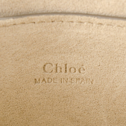 Chloe Suede Calfskin Small Faye Shoulder Bag Tobacco 6 of 7