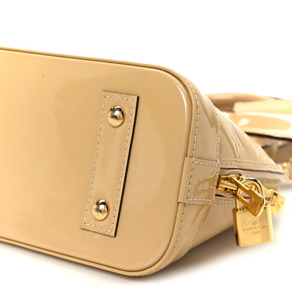 Louis Vuitton Vernis Alma BB Dune 11 of 11