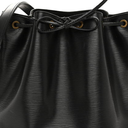 Louis Vuitton Epi Petit Noe Black 7 of 12