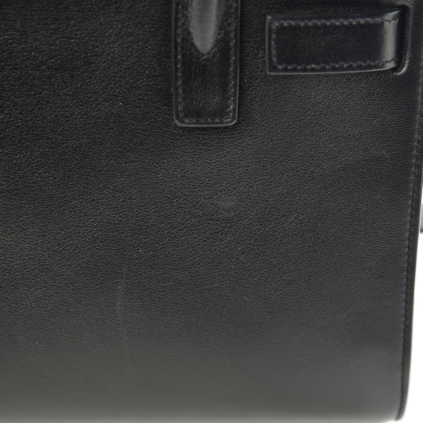 Calfskin Crystal Embellished Nano Sac de Jour Black