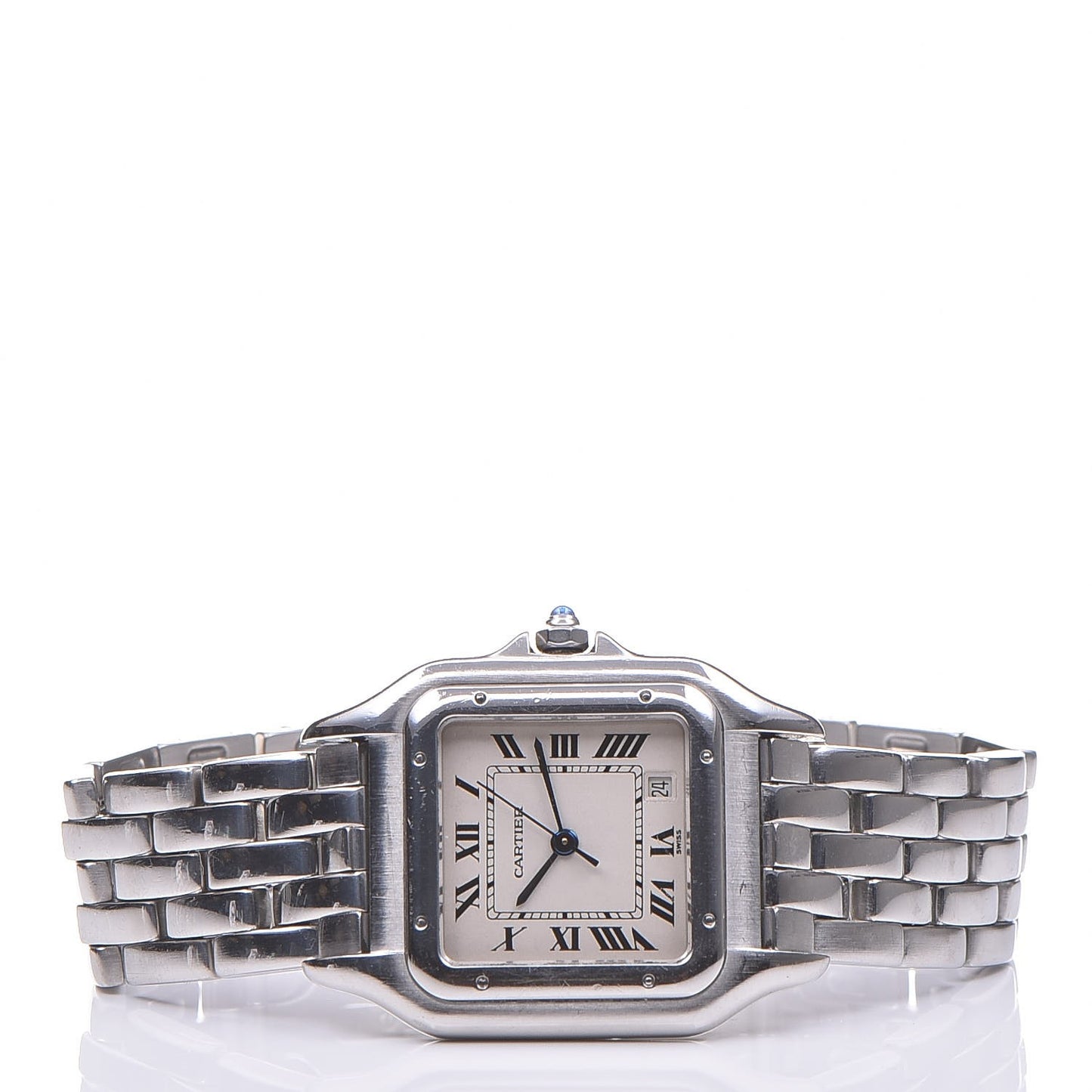 Stainless Steel 27mm Panthere Quartz Watch