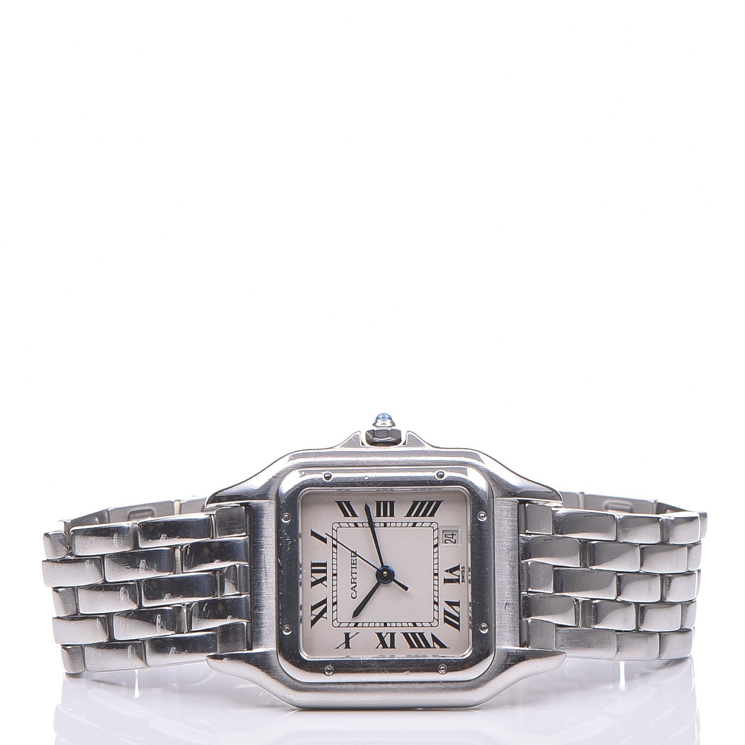 Cartier Stainless Steel 27mm Panthere Quartz Watch 3 of 7