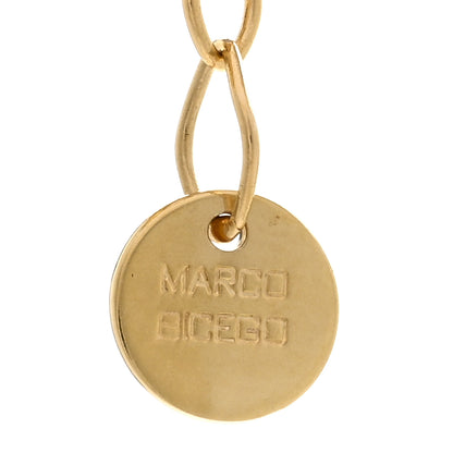 Marco Bicego 18K Yellow White Gold Diamond Lunaria Necklace 4 of 4