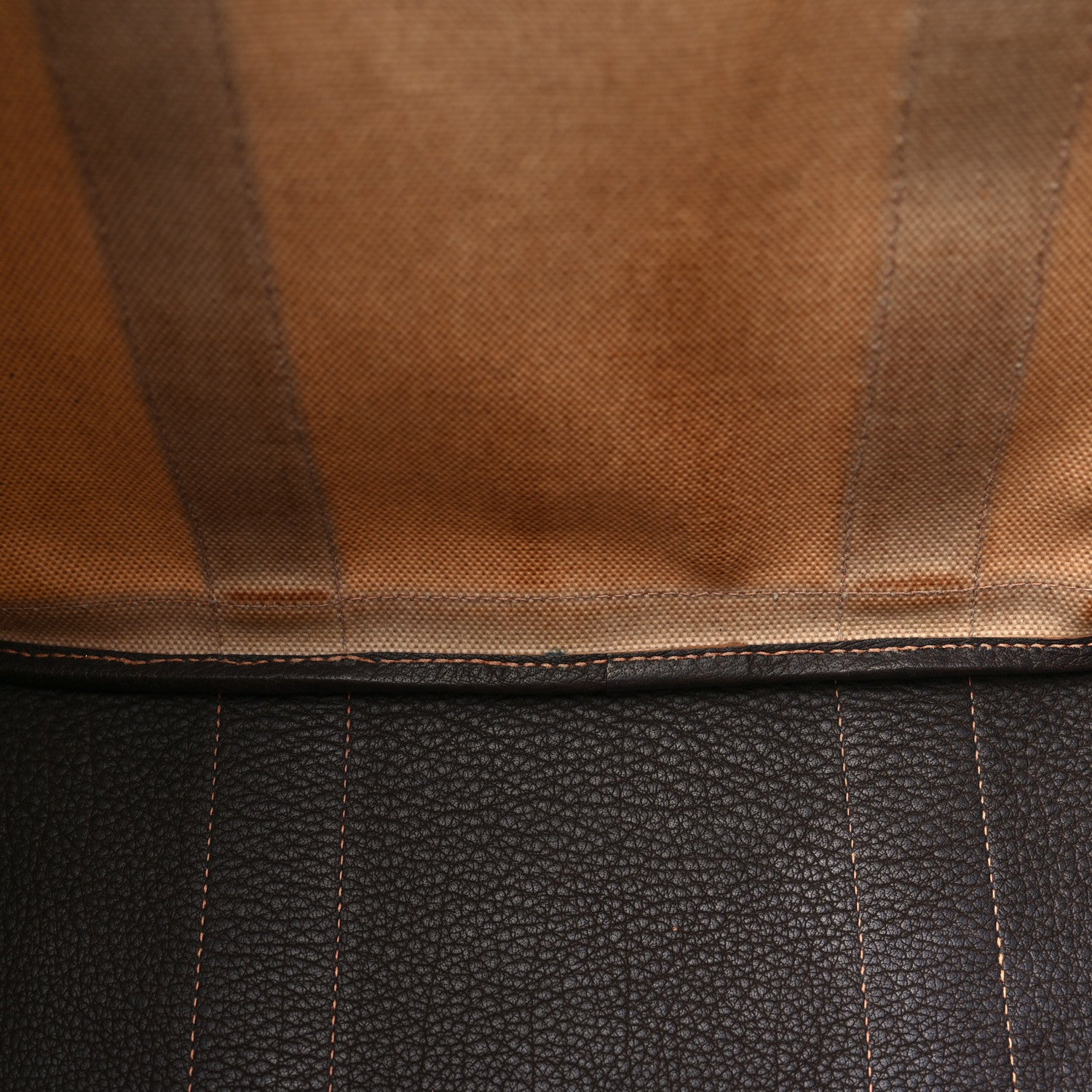 Hermes Toile Buffle Gala Garden Party Tote 36 MM Marron Fonce 11 of 12