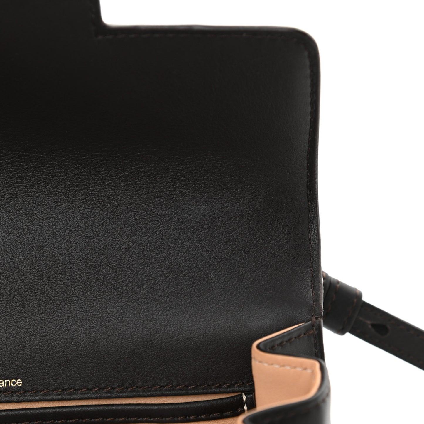 Smooth Calfskin Mini Tempete Satchel Brown