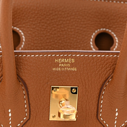 Hermes Togo Birkin 25 Gold 6 of 11