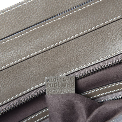 Celine Drummed Calfskin Mini Luggage Souris 14 of 15