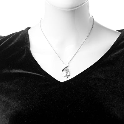 Bulgari 18K White Gold Cicladi Pendant Necklace 2 of 5