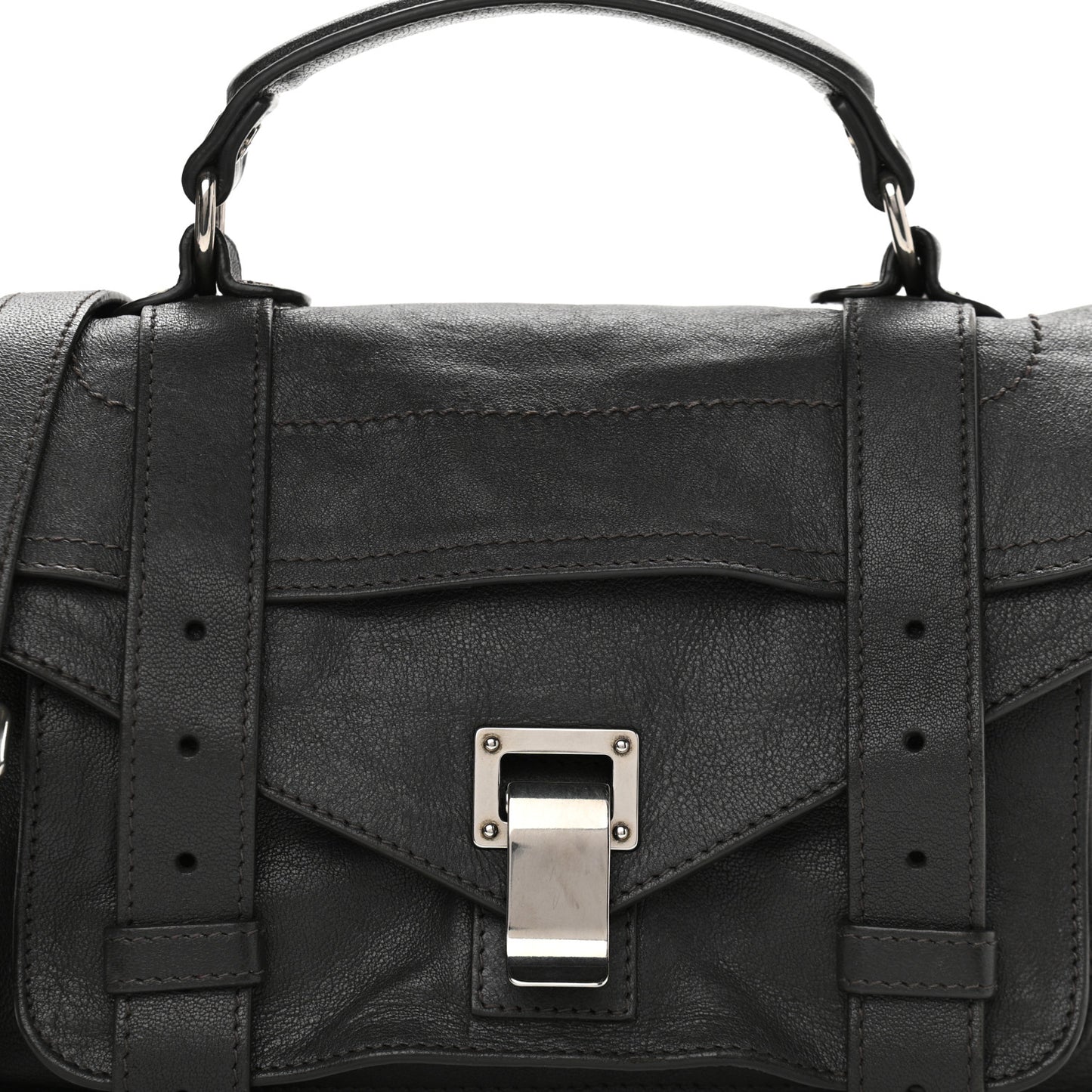 Lambskin Tiny PS1 Satchel Pepe