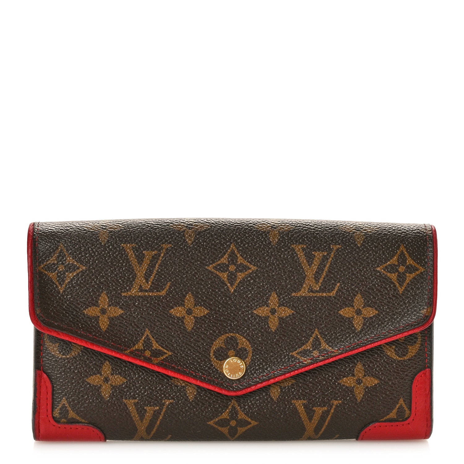 Louis Vuitton Monogram Sarah Retiro Wallet Cherry 1 of 7