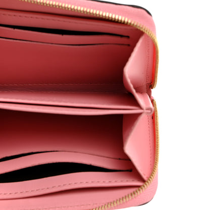 Louis Vuitton Vernis Zippy Coin Purse Pink Orange 5 of 6