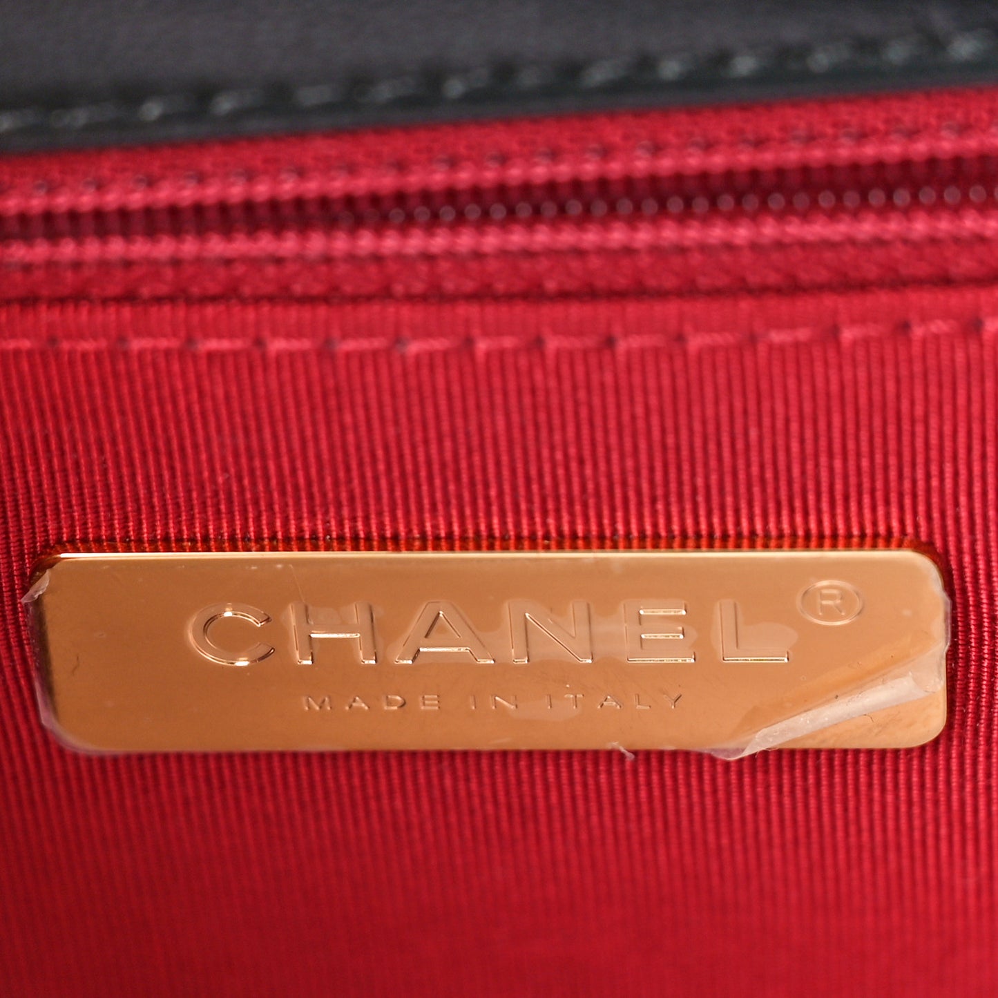 Shiny Goatskin Quilted Medium Chanel 19 Flap Black