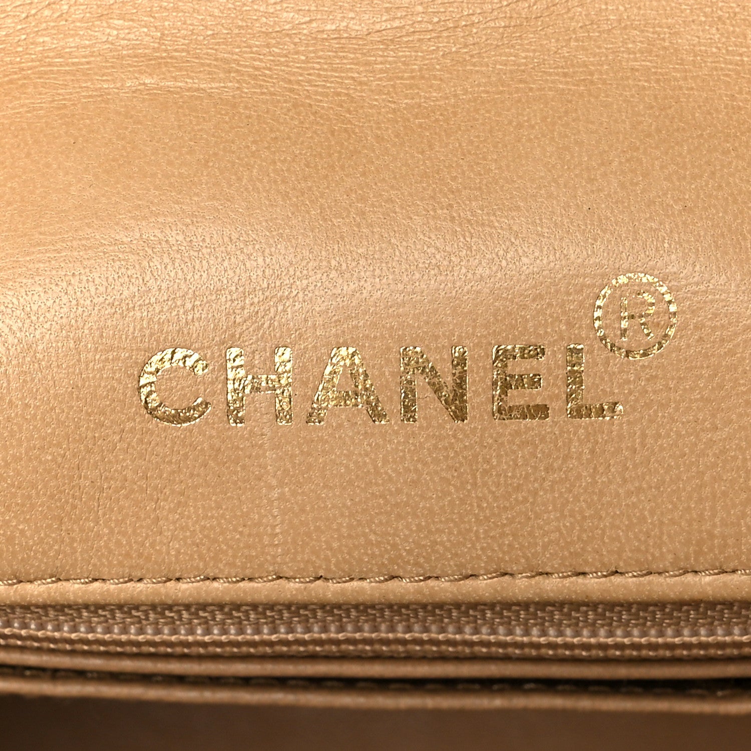 Chanel Lambskin Quilted Small Single Flap Beige 5 of 12