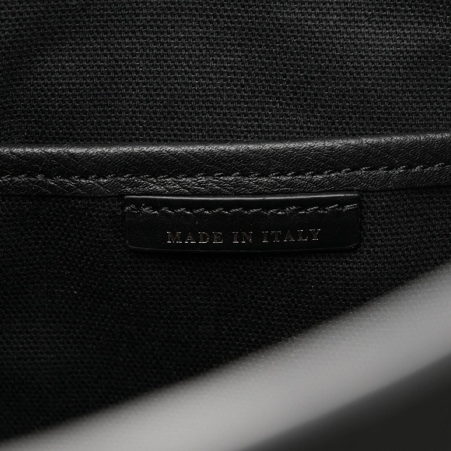 Burberry Grainy Calfskin House Check Small Canterbury Black 7 of 10