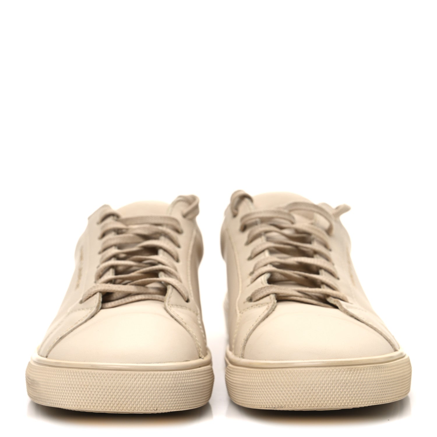 Saint Laurent Calfskin Andy Low Top Sneakers 36 Dark Coquille 3 of 11