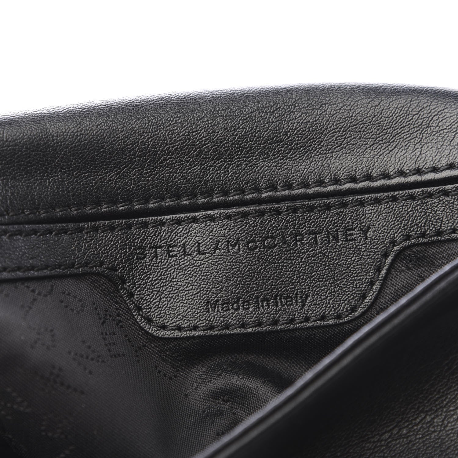 Stella McCartney Alter Nappa Embossed Star Falabella Crossbody Bag Black 7 of 8