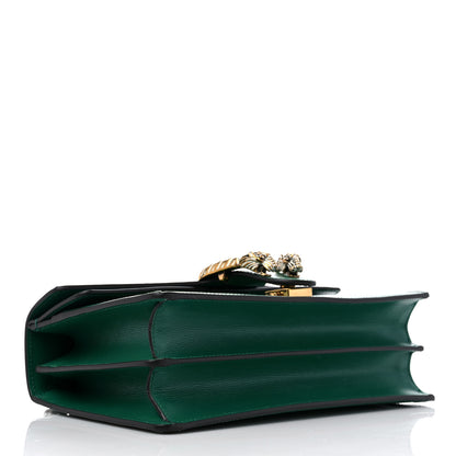 Gucci Azalea Calfskin Enamel Small Dionysus Shoulder Bag New Shamarock Emerald Off White 4 of 10