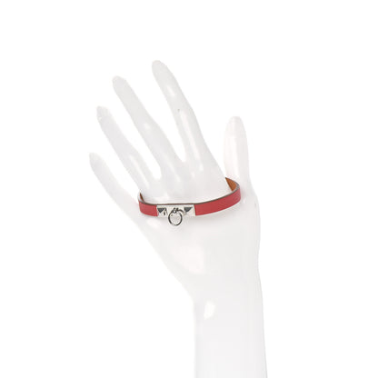 Hermes Swift Micro Rivale Bracelet S Rouge Casaque 2 of 4