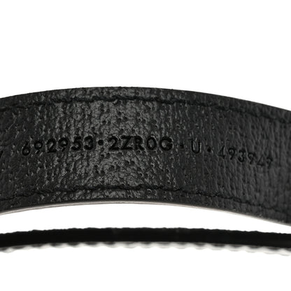 Gucci Calfskin Chain Pet Leash Black Gold 4 of 6