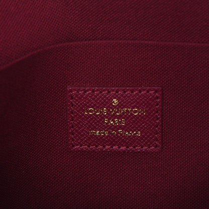 Louis Vuitton Monogram Pochette Felicie Chain Wallet Fuchsia 7 of 8