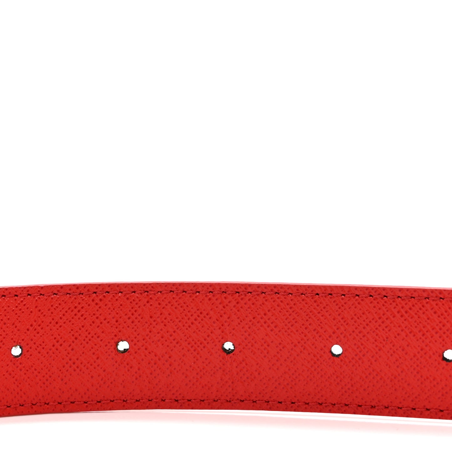 Calfskin Monogram 30mm LV Initiales Reversible Belt 75 30 Coquelicot
