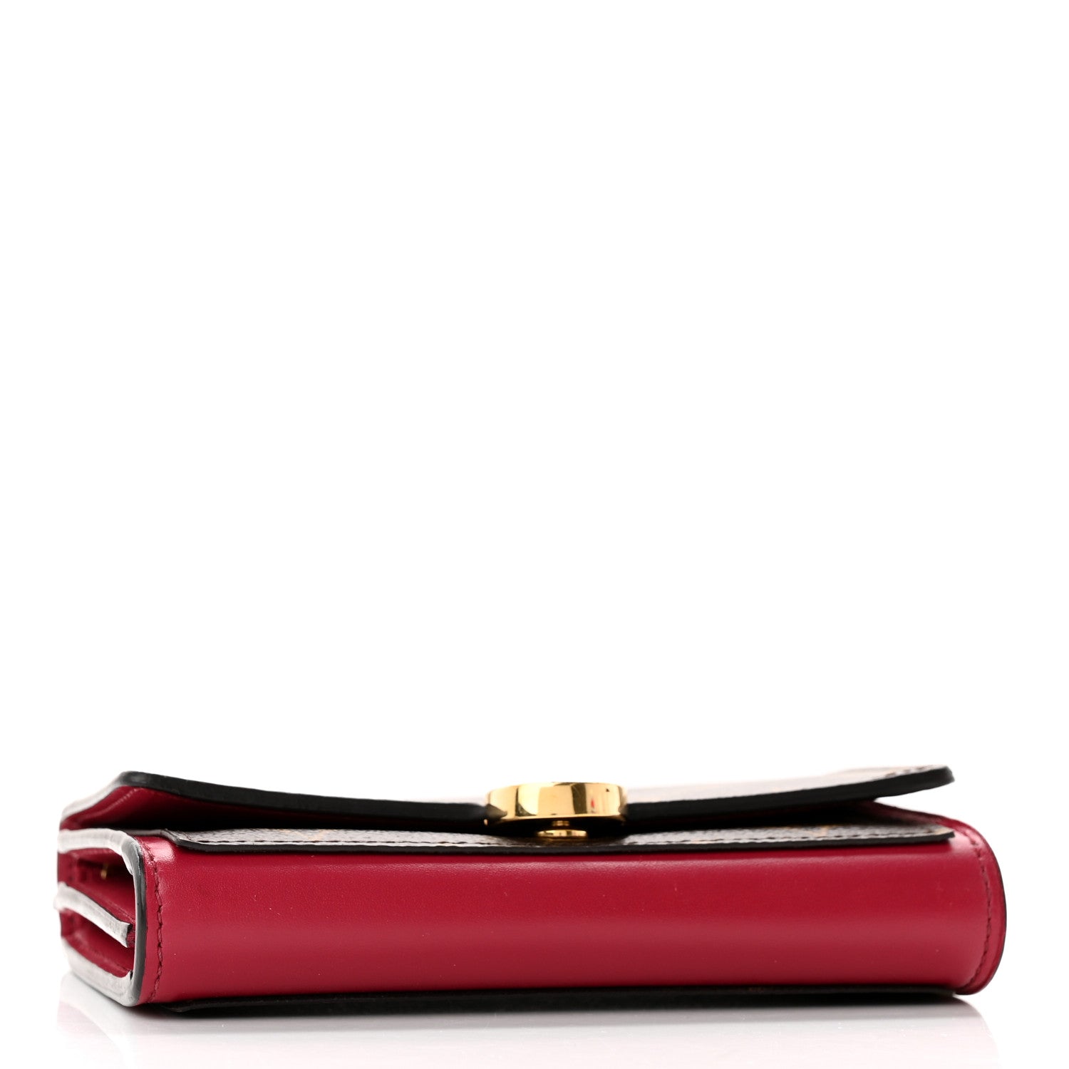 Louis Vuitton Monogram Flore Compact Wallet Fuchsia 4 of 10