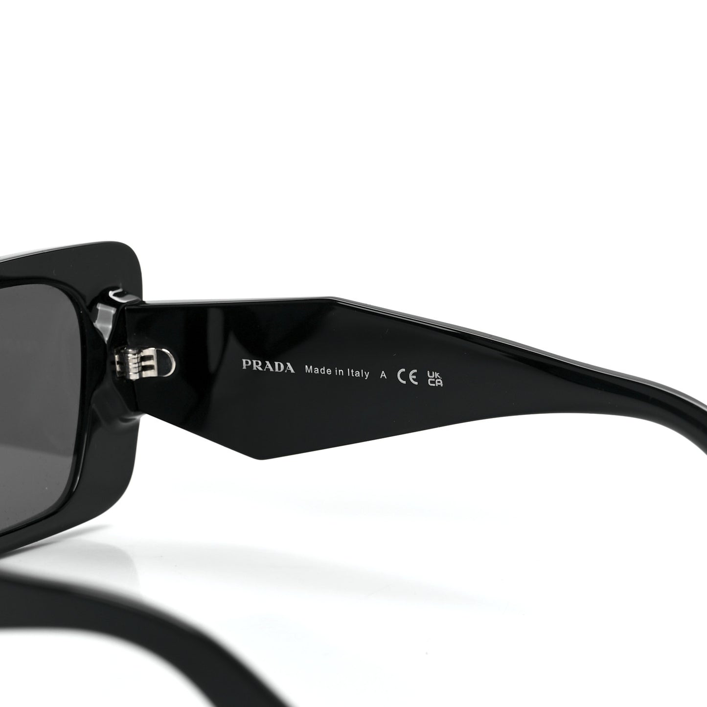 Acetate Symbole Sunglasses SPR 08Y Black
