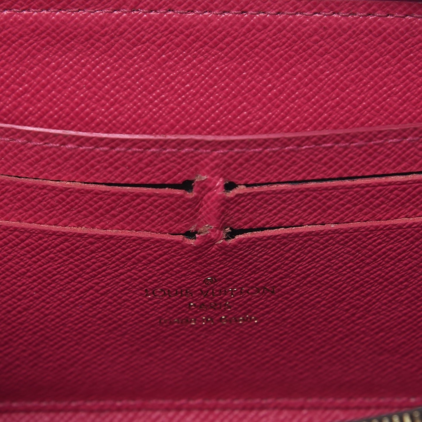 Monogram Clemence Wallet Hot Pink