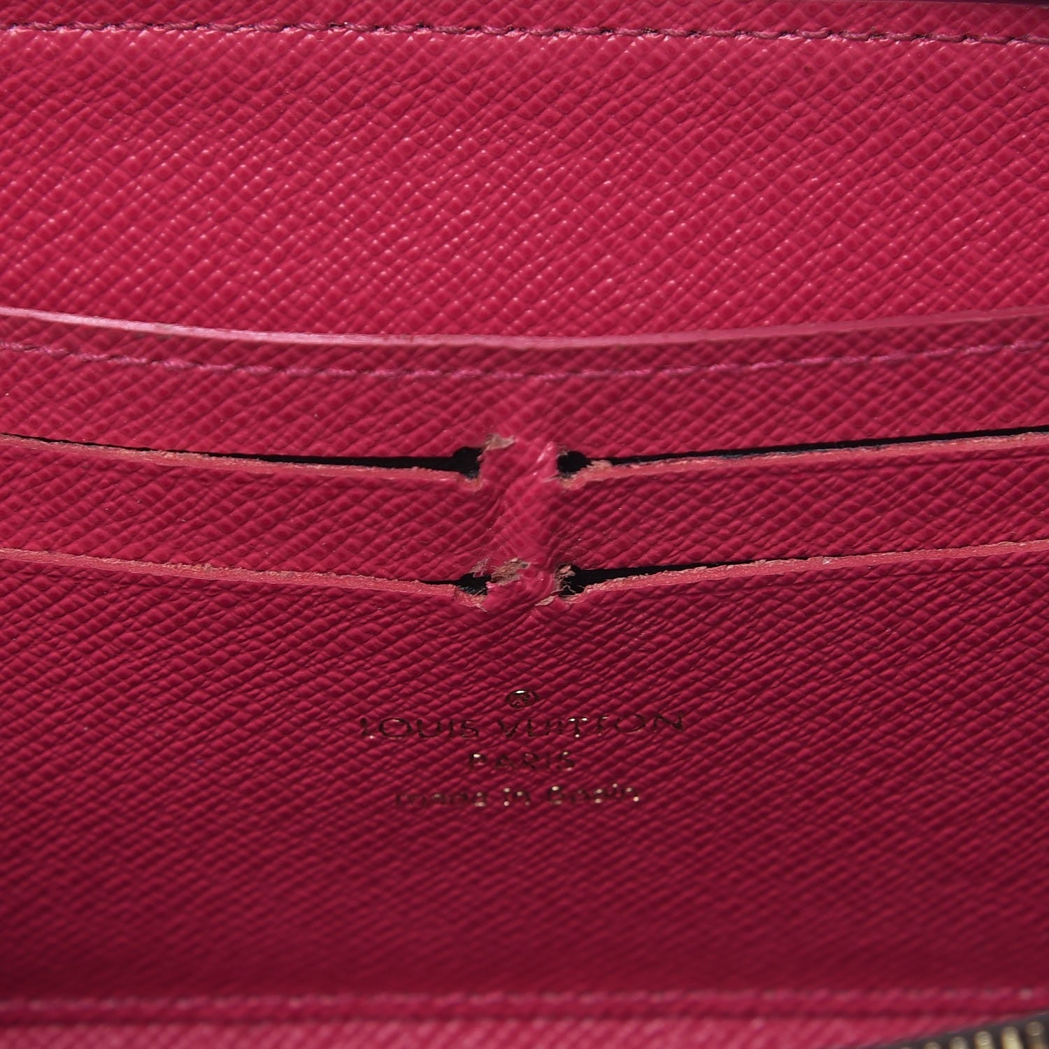 Louis Vuitton Monogram Clemence Wallet Hot Pink 8 of 10