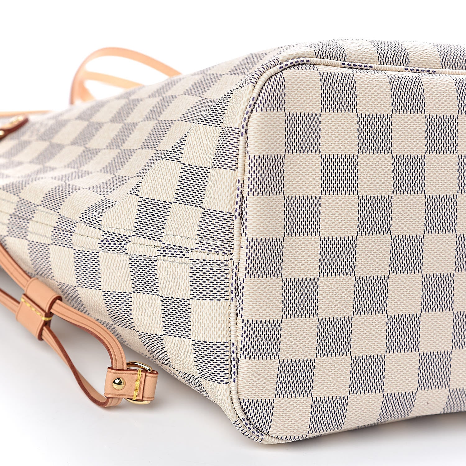 Louis Vuitton Damier Azur Neo Neverfull MM Rose Ballerine 12 of 15